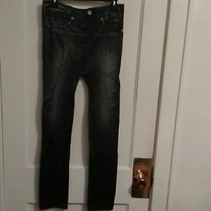 Black jeggings